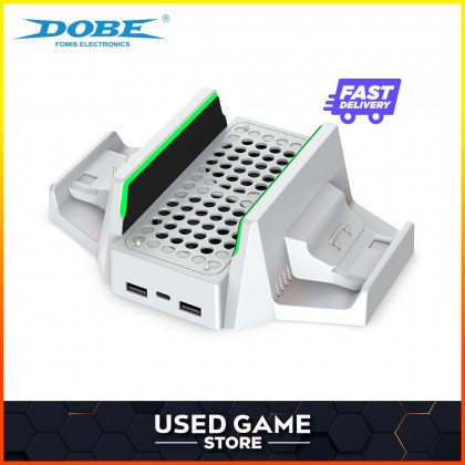 DOBE Console Stand Cooling Fan Charging With Battery for Xbox Series S DOBE Console Stand Cooling Fan Charging With Battery for Xbox Series S