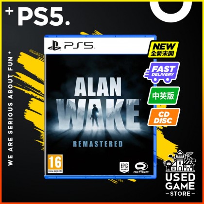 [USED] Ps4 / Ps5 Alan Wake Remastered  [R2/Eng/Chi]
