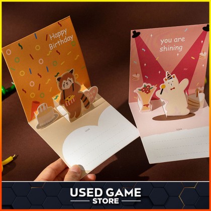 Pop Up Greeting Cards for Birthday / Anniversary / Special Day / Valentines day