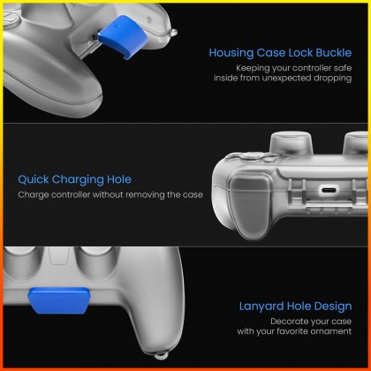 tomtoc New Wireless Controller Case for Xbox Series X/S, Switch Pro Con, Ps5 Controller tomtoc New Wireless Controller Case for Xbox Series X/S, Switch Pro Con, Ps5 Controller