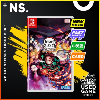 Nintendo Switch NS Demon Slayer Kimetsu no Yaiba The Hinokami Chronicles 鬼灭之刃:火之神血风谭 [AS/Chi/Eng]