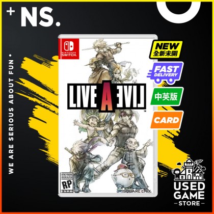 Nintendo Switch Live A Live  狂飙骑士 [中文/Eng]
