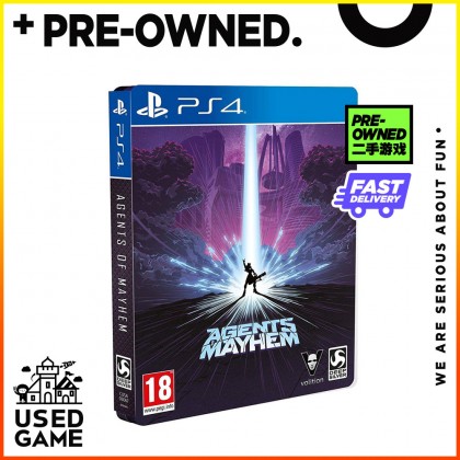 [USED] Ps4 Agents of Mayhem Day One Steelbook Edition [R2/English]