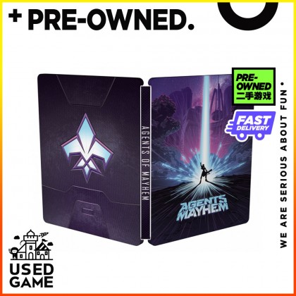 [USED] Ps4 Agents of Mayhem Day One Steelbook Edition [R2/English]