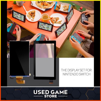 Original Nintendo Switch Screen Replacement LCD Display Panel Repair Parts [FREE Tempered Glass]