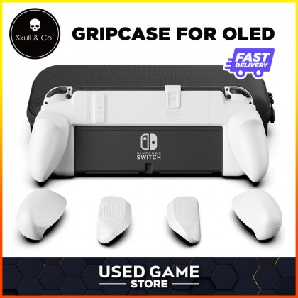 Skull & Co MaxCarry Grip Case Cover Storage Bag for Nintendo Switch OLED Skull & Co MaxCarry Grip Case Cover Storage Bag for Nintendo Switch OLED