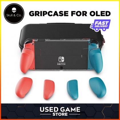Skull & Co MaxCarry Grip Case Cover Storage Bag for Nintendo Switch OLED Skull & Co MaxCarry Grip Case Cover Storage Bag for Nintendo Switch OLED
