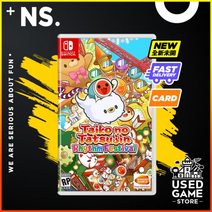 Nintendo Switch Taiko no Tatsujin Rhythm Festival 太鼓达人咚咚雷音祭 [中文/Eng]