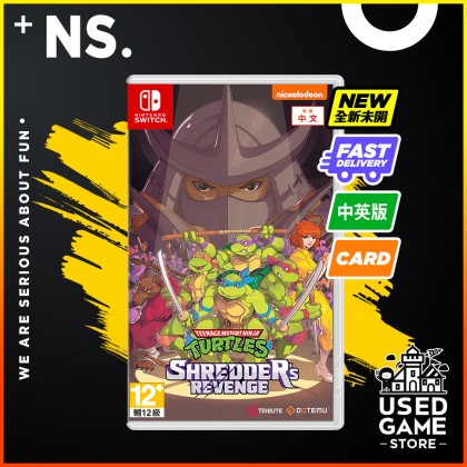 Nintendo Switch Teenage Mutant Ninja Turtles Shredder's Revenge 忍者龟: 许瑞德的复仇 [中文/Eng]