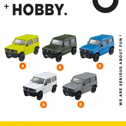 1/64 Suzuki New Jimny JB64 Collection [Complete Set of 5 Figures]