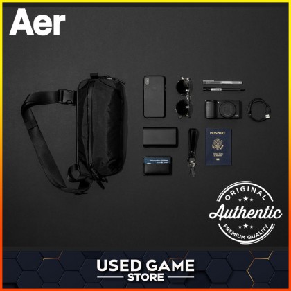 Aer Day Sling 2 X-Pac - Sling Bag Shoulder Bag Everyday Carry Bag - Black Aer Day Sling 2 X-Pac - Sling Bag Shoulder Bag Everyday Carry Bag - Black