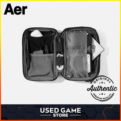Aer Cable Kit 2 - EDC Pouch Organize Essential Gadget Carry Bag - Black Aer Cable Kit 2 - EDC Pouch Organize Essential Gadget Carry Bag - Black