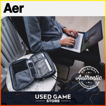 Aer Cable Kit 2 - EDC Pouch Organize Essential Gadget Carry Bag - Black Aer Cable Kit 2 - EDC Pouch Organize Essential Gadget Carry Bag - Black