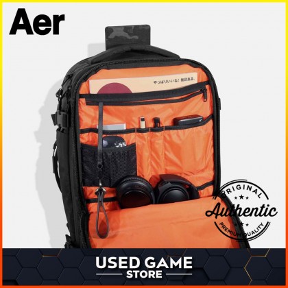 Aer Travel Pack 2 X-Pac - Travel Organise Durable Tech Essentials Backpack - Black Aer Travel Pack 2 X-Pac - Travel Organise Durable Tech Essentials Backpack - Black