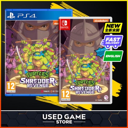 PS4 Nintendo Switch Teenage Mutant Ninja Turtles : Shredder's Revenge [R2/English]