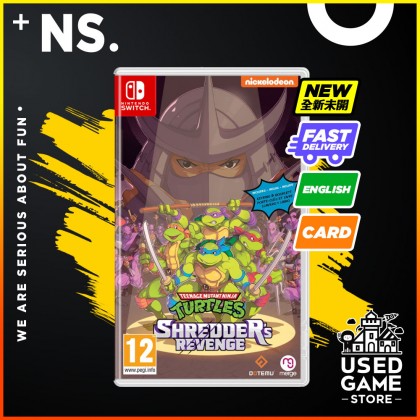 PS4 Nintendo Switch Teenage Mutant Ninja Turtles : Shredder's Revenge [R2/English]