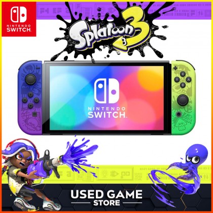 Nintendo Switch OLED Splatoon 3 Edition - Maxsoft Set Nintendo Switch OLED Splatoon 3 Edition - Maxsoft Set
