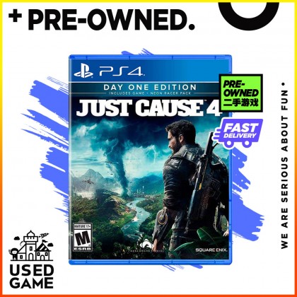 [USED] Ps4 Just Cause 4 [中文/English]
