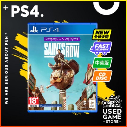 Ps4 / Ps5 Saints Row Criminal Customs Edition [R3/中文/Eng]