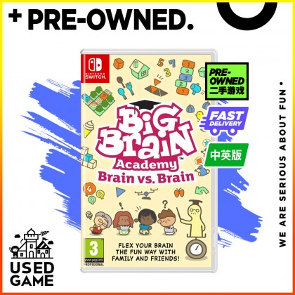 [USED] Nintendo Switch NS Big Brain Academy: Brain vs. Brain [EU/中文/English]