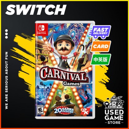 [USED] Nintendo Switch NS Carnival Games [US/中文/Eng]