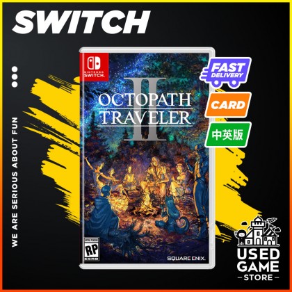 Nintendo Switch Octopath Traveler II 2 八方旅人 2 [AS/中文/Eng]