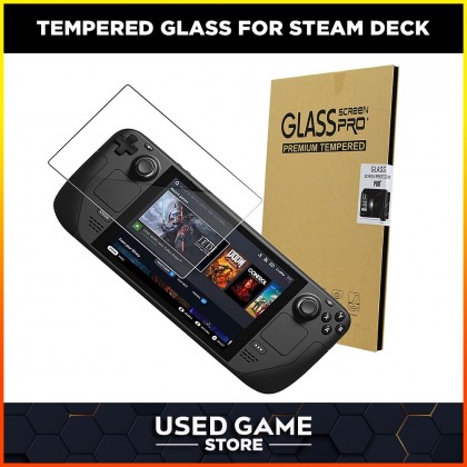 Steam Deck Screen Protector HD Clear Anti Scratch Touch Responsive Case Friendly Tempered Glass Steam Deck Screen Protector HD Clear Anti Scratch Touch Responsive Case Friendly Tempered Glass