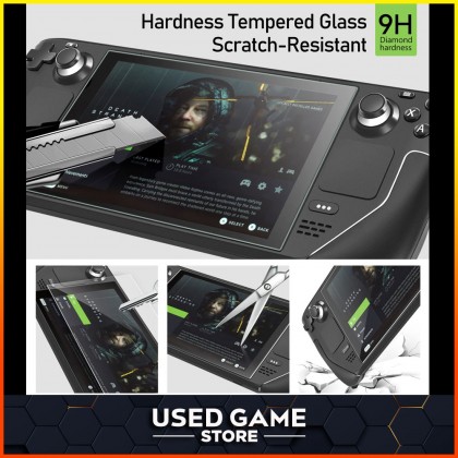Steam Deck Screen Protector HD Clear Anti Scratch Touch Responsive Case Friendly Tempered Glass Steam Deck Screen Protector HD Clear Anti Scratch Touch Responsive Case Friendly Tempered Glass