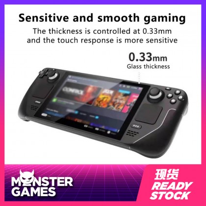 Steam Deck Screen Protector HD Clear Anti Scratch Touch Responsive Case Friendly Tempered Glass Steam Deck Screen Protector HD Clear Anti Scratch Touch Responsive Case Friendly Tempered Glass