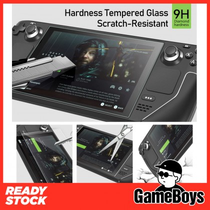 Steam Deck Screen Protector HD Clear Anti Scratch Touch Responsive Case Friendly Tempered Glass Steam Deck Screen Protector HD Clear Anti Scratch Touch Responsive Case Friendly Tempered Glass