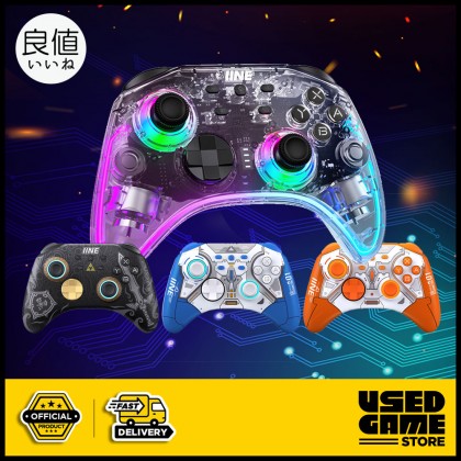 IINE Ares Wireless Pro Controller with RGB Light for Nintendo Switch / Android / iOS / PC / Steam