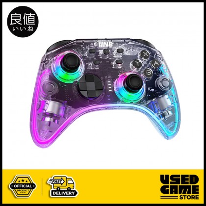 IINE Ares Wireless Pro Controller with RGB Light for Nintendo Switch / Android / iOS / PC / Steam