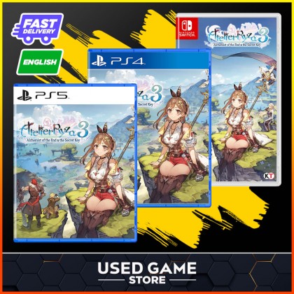 PS4 / PS5 / Nintendo Switch Atelier Ryza 3: Alchemist of the End & the Secret Key 莱莎的鍊金工房 3