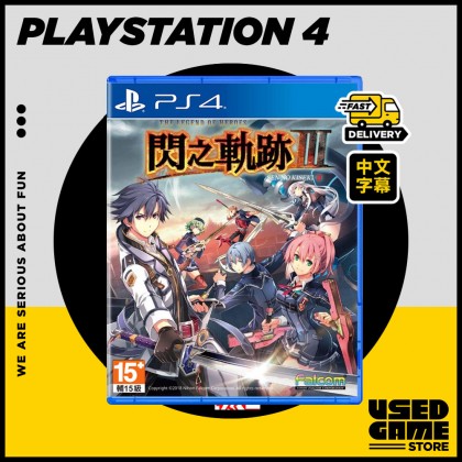 [USED] PS4 The Legend of Heroes I II III IV 闪之轨迹 1 2 3 4 [R3/中文版] 