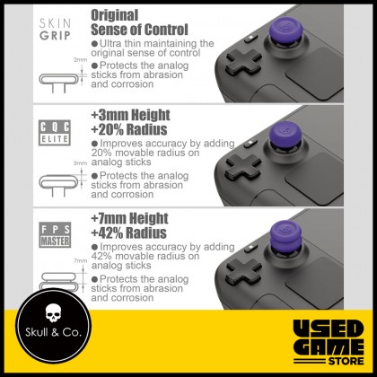 Skull & Co Thumb Grip Set for Steam Deck / ROG Ally Skull & Co Thumb Grip Set for Steam Deck / ROG Ally