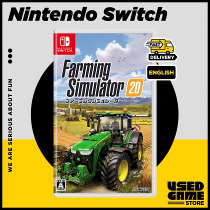 [USED] Nintendo Switch Farming Simulator 20 [JP/English]