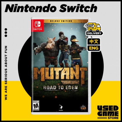 [USED] Nintendo Switch Mutant Year Zero: Road to Eden - Deluxe Edition [中文/Eng]