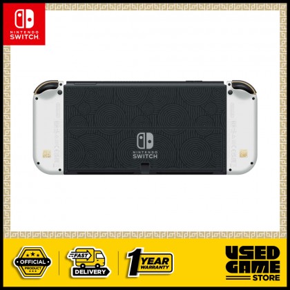 Nintendo Switch OLED Zelda Tears Of The Kingdom Special Edition [1 Year Maxsoft]