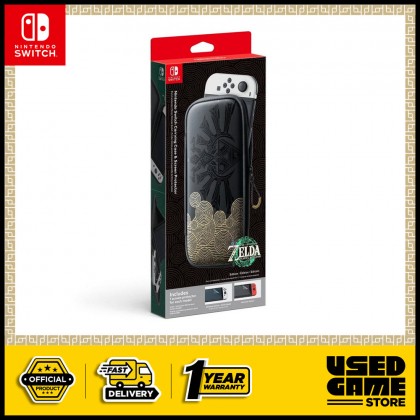 Nintendo Switch OLED Zelda Tears Of The Kingdom Special Edition [1 Year Maxsoft]