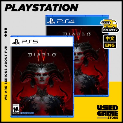 PS4 / PS5 Diablo 4 暗黑破坏神 IV [R1/中文/Eng]