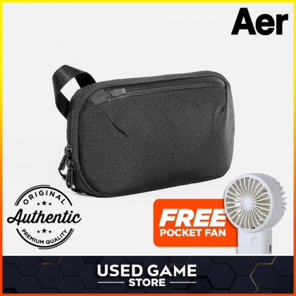AER Slim Pouch Simple Portable Storage Everyday Bag - Black