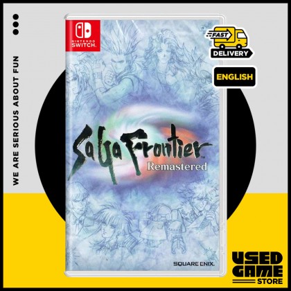 [USED] Nintendo Switch Saga Frontier Rematered [AS/English]