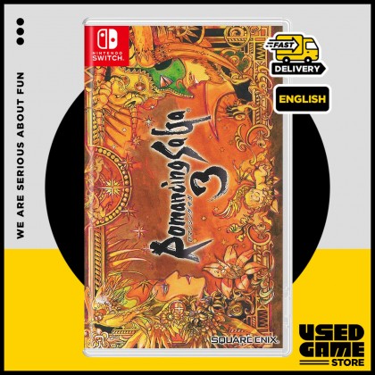 [USED] Nintendo Switch Romancing Saga 3 [AS/English]