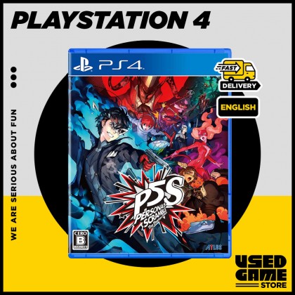 [USED] Ps4 Persona 5 Strikers [R3/English]