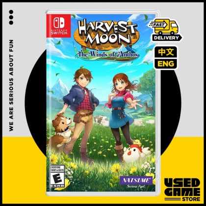 Nintendo Switch Harvest Moon The Winds of Anthos [US/中文/Eng]