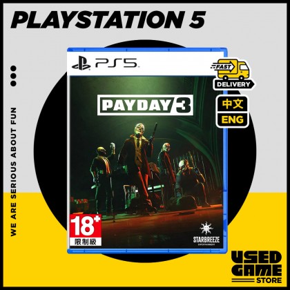 PS5 Payday 3 [R3/中文/Eng]
