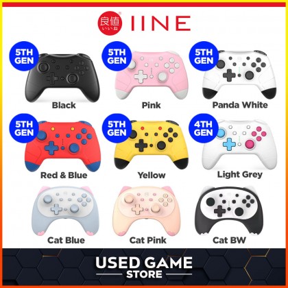 Nintendo Switch 良值 IINE Tokyo Rise Gen 5 Pro Controller NFC / Amiibo / Home Wake / 3.5mm Audio 良值5代手柄 支持一键唤醒
