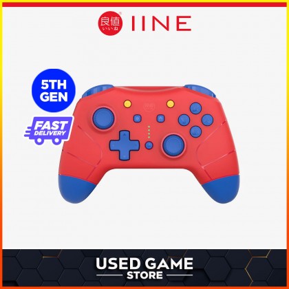Nintendo Switch 良值 IINE Tokyo Rise Gen 5 Pro Controller NFC / Amiibo / Home Wake / 3.5mm Audio 良值5代手柄 支持一键唤醒