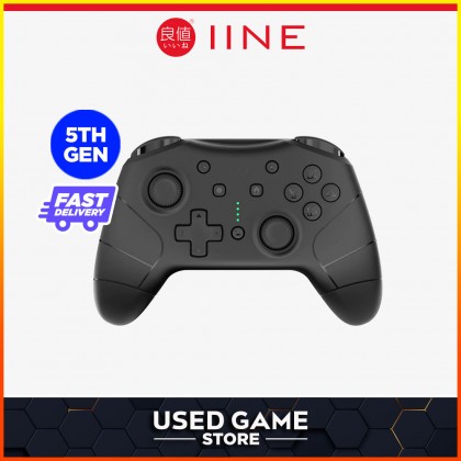 Nintendo Switch 良值 IINE Tokyo Rise Gen 5 Pro Controller NFC / Amiibo / Home Wake / 3.5mm Audio 良值5代手柄 支持一键唤醒