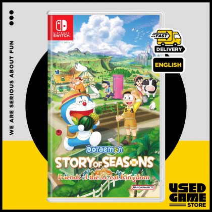 Nintendo Switch Doraemon Story of Seasons: Friends of the Great Kingdom [AS/Eng]